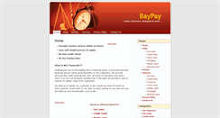 Desktop Screenshot of baypay.com